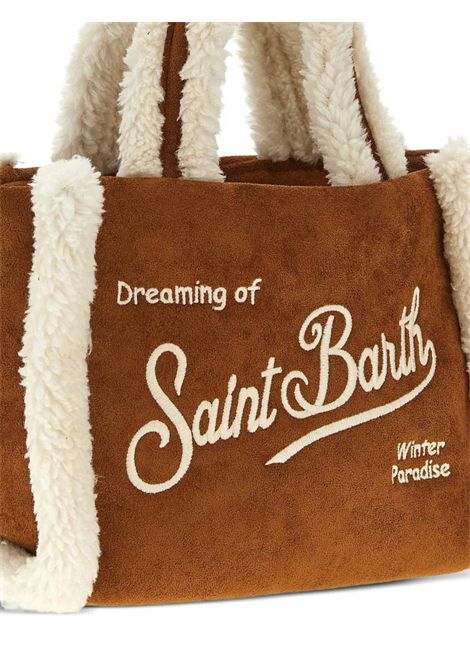 Borsa Mini con pelliccia SAINT BARTH | VAMI020 VANITY MINI SHEARLING00486I 1910EMB